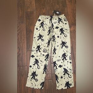 PrinStory Comfortable Gray Pajama Pants Size M
